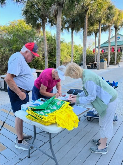 Quarterly beach clean-up March 5, 2022